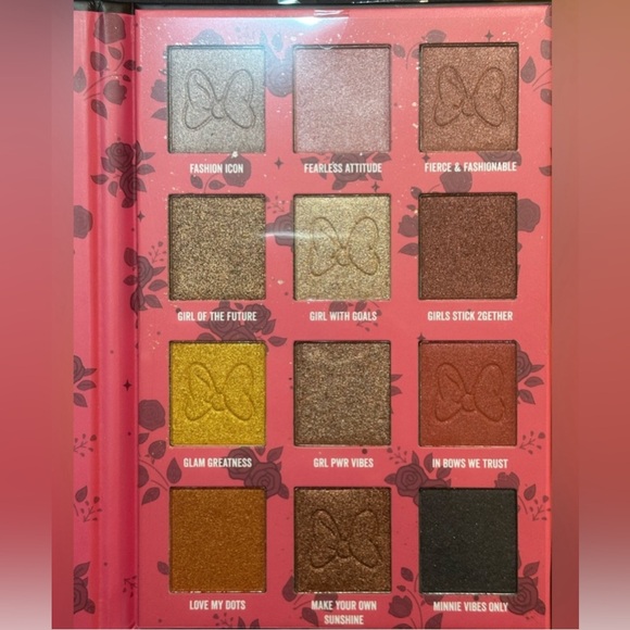 Disney Minnie Mouse x Taste Beauty Shimmery Eyeshadow Palette.  New in box. - Picture 4 of 7